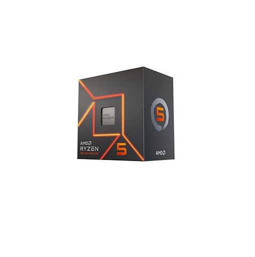AMD RYZEN 5 7600 WITH WRAITH STEALTH COOLER RADEON GRAPHICS 6/12 65W AM5 38MB 52, 100-100001015BOX