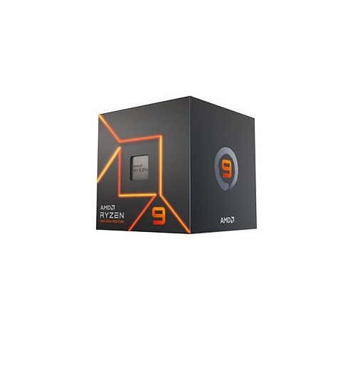 AMD RYZEN 9 7900 WITH WRAITH PRISM COOLER RADEON GRAPHICS 12/24 65W AM5 76MB 540, 100-100000590BOX