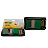 3M 680-3, Green, 25,4 mm, 43,2 mm, 50 sheets