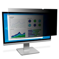 3M PF220W1B, 55,9 cm (22"), 16:10, Monitor, Frameless display privacy filter, Anti-glare, Privacy, 89,992726208 g