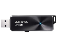 ADATA UE700 Pro, 128 GB, USB Type-A, 3.2 Gen 1 (3.1 Gen 1), 360 MB/s, Slide, Black