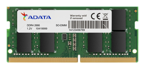 ADATA Premier , 16 GB, 1 x 16 GB, DDR4, 2666 MHz, 260-pin SO-DIMM