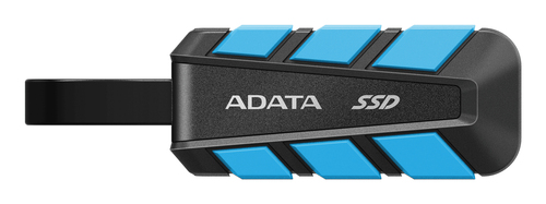 ADATA SC740, 1 TB, USB Type-C, 3.2 Gen 2 (3.1 Gen 2), 1050 MB/s, 10 Gbit/s, Black, Blue