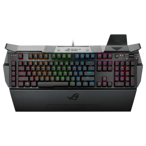 ASUS ROG Horus GK2000 RGB, Full-size (100%), Wired, USB, Mechanical, RGB LED, Black
