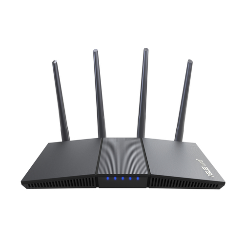 ASUS RT-AX1800S, Wi-Fi 6 (802.11ax), Dual-band (2.4 GHz / 5 GHz), Ethernet LAN, Black, Tabletop router