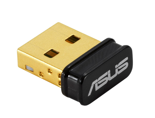 ASUS USB-BT500, Wireless, USB, Bluetooth, 3 Mbit/s, Black, Gold
