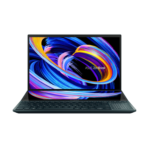 ASUS Zenbook Pro Duo 15 OLED UX582LR-XS74T, Intel® Core™ i7, 2,2 GHz, 39,6 cm (15.6"), 3840 x 2160 pixels, 16 GB, 1 TB
