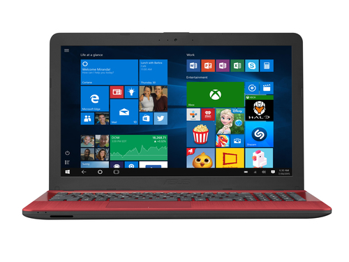 ASUS Vivobook Max X541NA-QC1-RD-CB, Intel® Celeron®, 1,1 GHz, 39,6 cm (15.6"), 1366 x 768 pixels, 4 GB, 1 TB