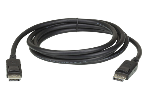 ATEN 2L7D02DP, 2 m, DisplayPort, DisplayPort, Male, Male, 7680 x 4320 pixels
