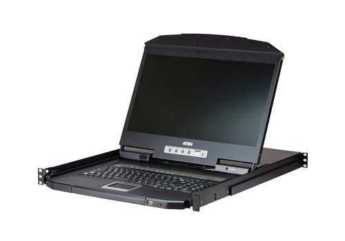 ATEN CL3116NX, 47 cm (18.5"), 1366 x 768 pixels, TFT-LCD, 250 cd/m², 1000:1, 170°