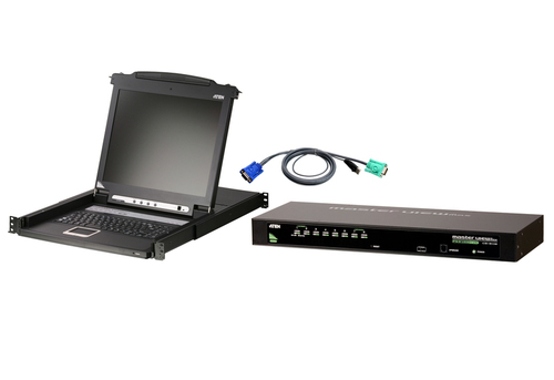 ATEN CLCS1308MUKIT, 2048 x 1536 pixels, Black