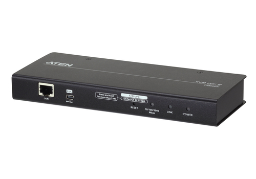ATEN CN8000A, Ethernet LAN, Black