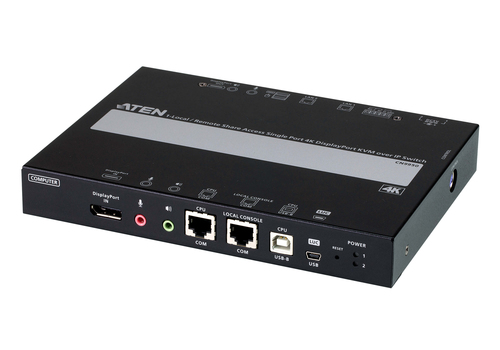 ATEN CN9950, 4096 x 2160 pixels, Ethernet LAN, 4K DCI, 9,76 W, Black