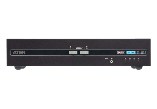 ATEN CS1142D4, 3840 x 2160 pixels, 4K Ultra HD, Rack mounting, Black