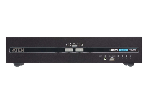 ATEN CS1142H4C, 3840 x 2160 pixels, 4K Ultra HD, 5,4 W, Black