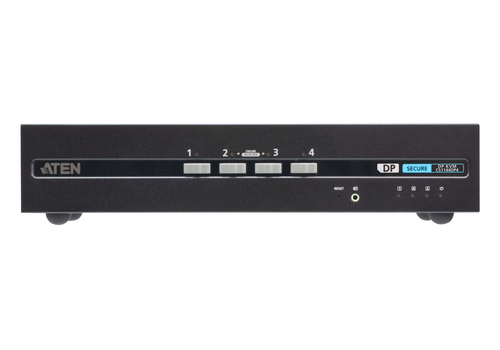 ATEN CS1144DP4, 3840 x 2160 pixels, 4K Ultra HD, 13,9 W, Black