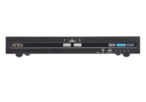 ATEN CS1182D4C, 3840 x 2160 pixels, 4K Ultra HD, Rack mounting, Black