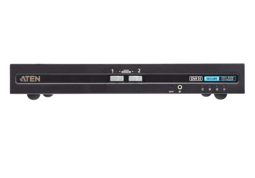 ATEN CS1182D4, 3840 x 2160 pixels, 4K Ultra HD, Rack mounting, Black