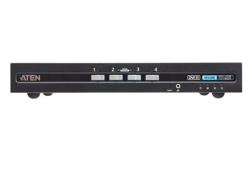 ATEN CS1184D4, 3840 x 2160 pixels, 4K Ultra HD, 8,9 W, Black