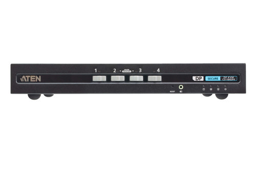 ATEN CS1184DP4, 3840 x 2160 pixels, 4K Ultra HD, 9,1 W, Black