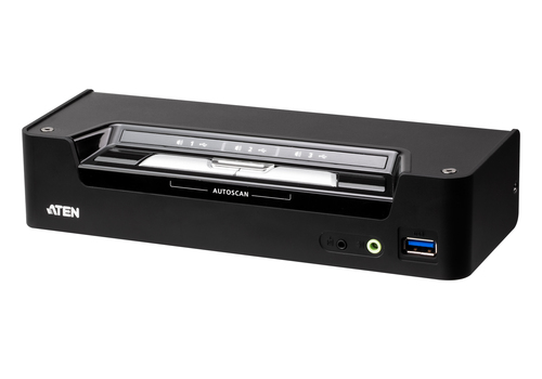 ATEN CS1953-AT, 4096 x 2160 pixels, 4K Ultra HD, 5,78 W, Black