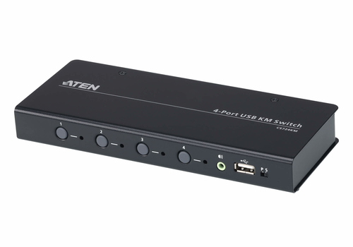 ATEN CS724KM, 1,69 W, Black