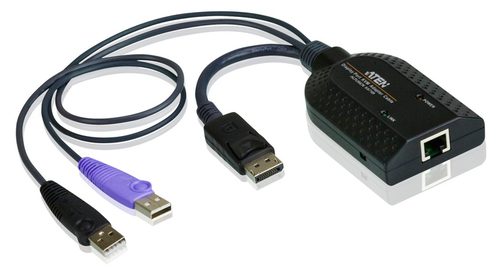 ATEN KA7169, USB, USB 2.0, Black, 56 mm, 91 mm, 21 mm