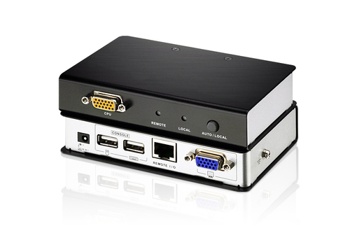 ATEN KA7171, 1920 x 1200 pixels, Ethernet LAN, 3 W, Black