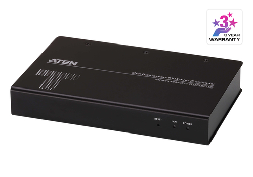 ATEN KE9900ST, Transmitter, Wired, Cat5e, 1920 x 1200 pixels, 24 bit, Black