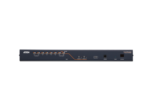ATEN KH2508A, 1920 x 1200 pixels, Ethernet LAN, WUXGA, Rack mounting, 9,3 W, Black