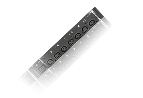 ATEN PE6324LG, Metered, Switched, 0U, Single-phase, Vertical, Metal, Black
