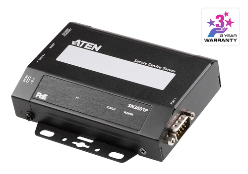 ATEN SN3401P, DC, PoE, 1,3 W, 1,18 W, 100 - 240 V, 50 - 60 Hz, 9 - 48 V