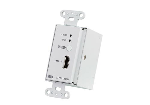ATEN VE1801AUST, 4096 x 2160 pixels, AV transmitter, 70 m, Wired, White, HDCP