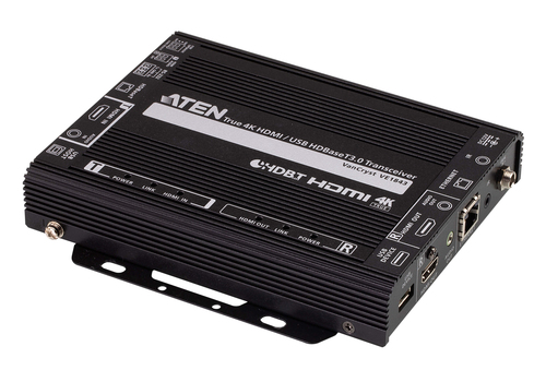 ATEN VE1843, 4096 x 2160 pixels, AV transmitter & receiver, 5 m, Wired, 3D, HDCP