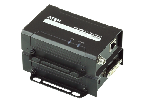 ATEN VE601, 1920 x 1200 pixels, AV transmitter & receiver, 70 m, Black, HDCP