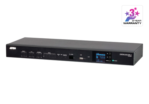 ATEN VK2200, Black, LCD, 2048 MB, 8000 MB, ARP, ICMP, TCP/IP, DHCP, HTTPS, SSH, 10,100,1000 Mbit/s