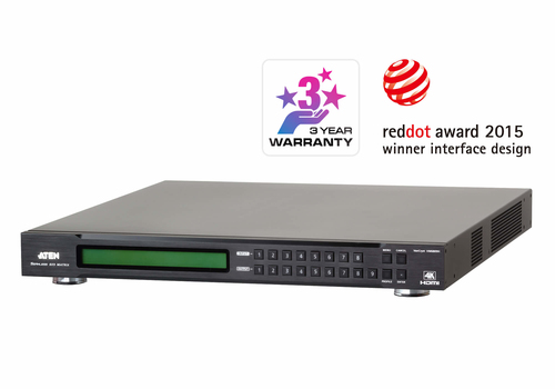 ATEN VM6809H, HDMI, Metal, Black, 15 m, 3840 x 2160, 4096 x 2160, 480p, 720p, 1080p