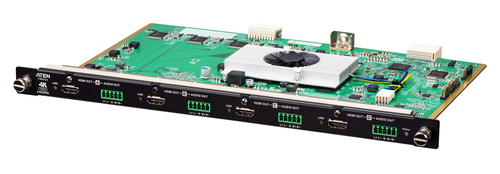 ATEN VM8824, Input board, Black, Green, Metal, Aten VM3250, VM0404HB, VM0808HB, 38,97 W, 238 mm