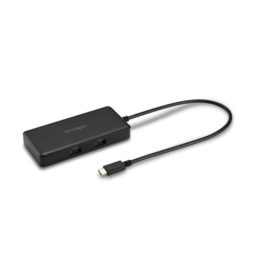 Kensington G1000P, Wired, USB 3.2 Gen 1 (3.1 Gen 1) Type-C, 85 W, 10,100,1000 Mbit/s, Black, 5 Gbit/s