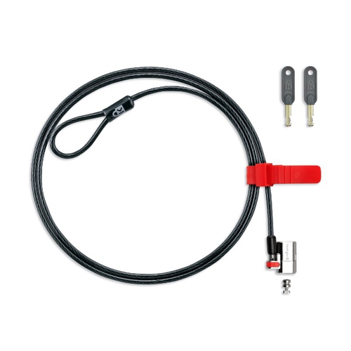 Kensington Clicksafe, 1,5 m, Kensington, Key, Steel, Black