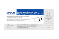 Epson C35CD004, White, Self-adhesive printer label, Die-cut label, Roll, Synthetic, Inkjet