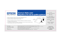Epson C35MC003, White, Self-adhesive printer label, Continuous label, Roll, Inkjet, Acrylic