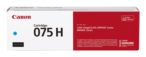 Canon 075 H, 2500 pages, Cyan, 1 pc(s)
