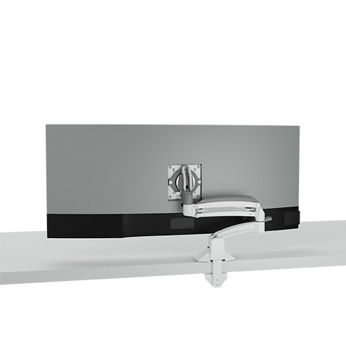 Chief K1D120WXRH, Clamp, 48,9 cm (19.2"), 75 x 75 mm, 100 x 100 mm, Height adjustment, White