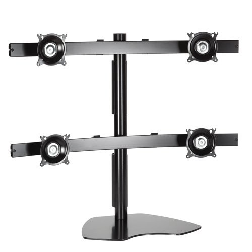 Chief Widescreen Quad Monitor Table Stand, 9,1 kg, Black