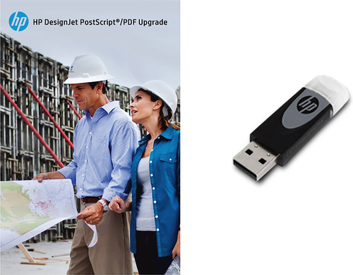 HP DesignJet PostScript Upgrade Kit, 22,3 x 15 x 23 mm, 265 g, 15 mm, 22,3 mm, 23 mm