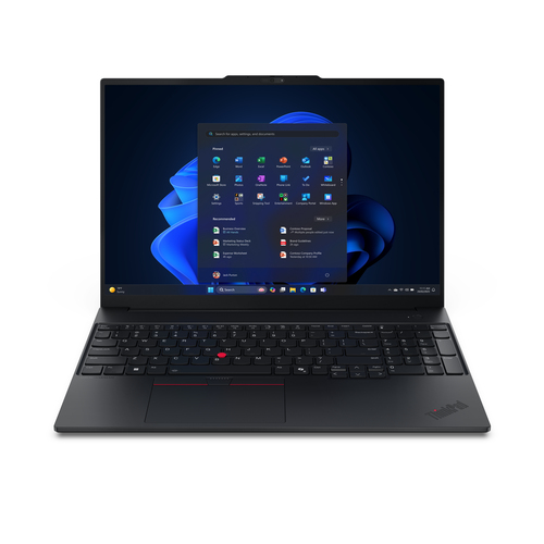 Lenovo ThinkPad E16 Gen 3 (Intel), Intel Core 5, 40,6 cm (16"), 1920 x 1200 pixels, 16 GB, 256 GB, Windows 11 Pro
