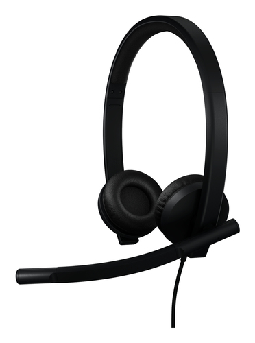 Logitech H570e, Wired, Office/Call center, 113 g, Headset, Black