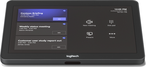 Logitech Tap Base Bundle, Multipoint Control Unit (MCU), Black