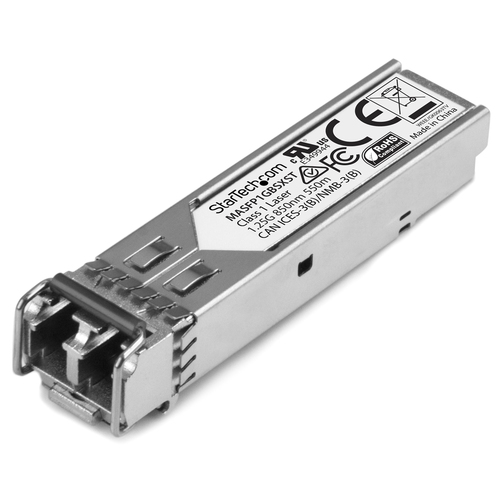StarTech.com MASFP1GBSXST, Fiber optic, 1250 Mbit/s, SFP, LC, SX, 550 m